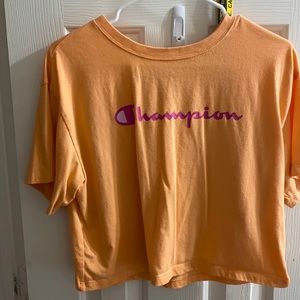 Champion cropped shirt